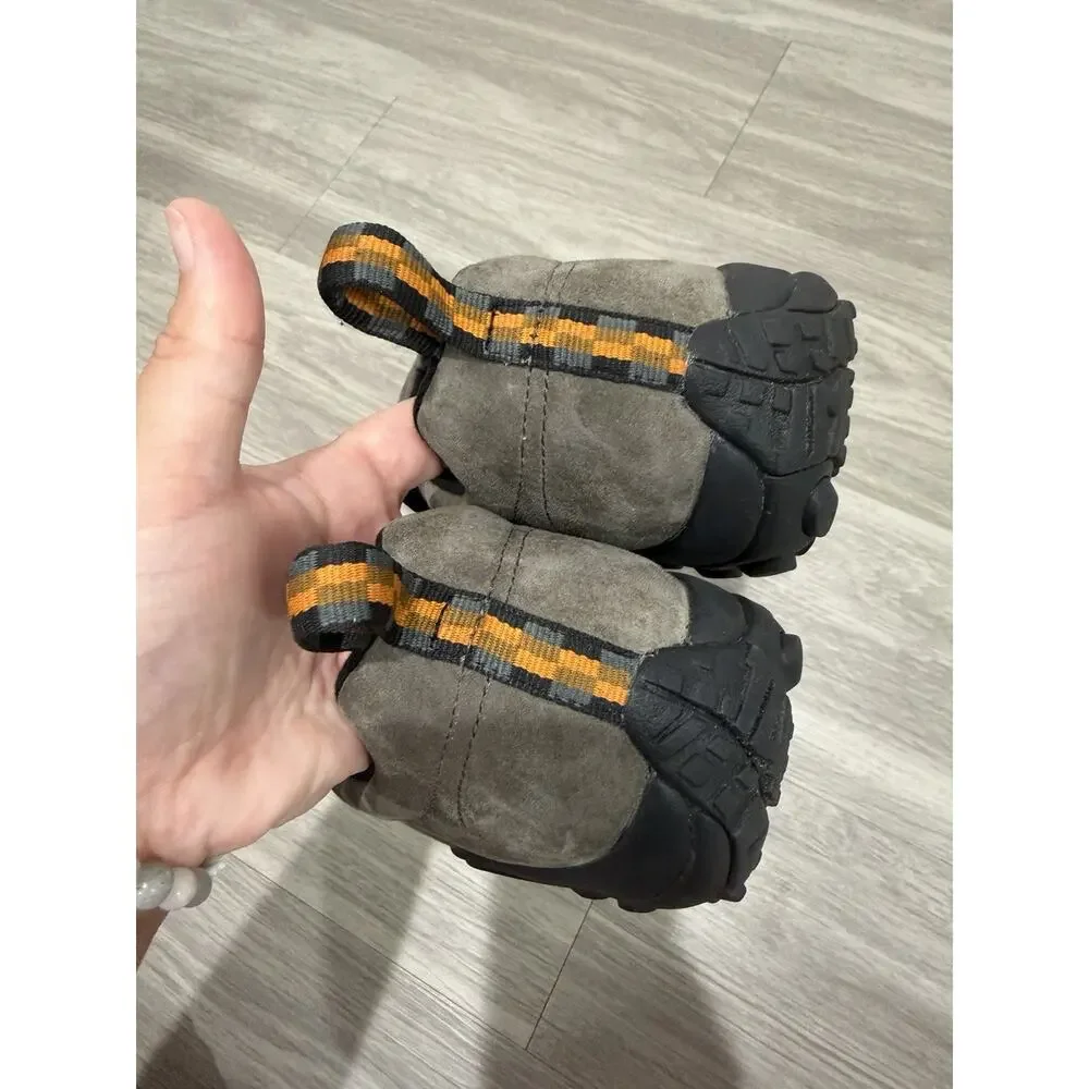 Merrell Jungle Moc Slip On Gunsmoke Seude Size 13 Wide Hiking Camping Outdoors